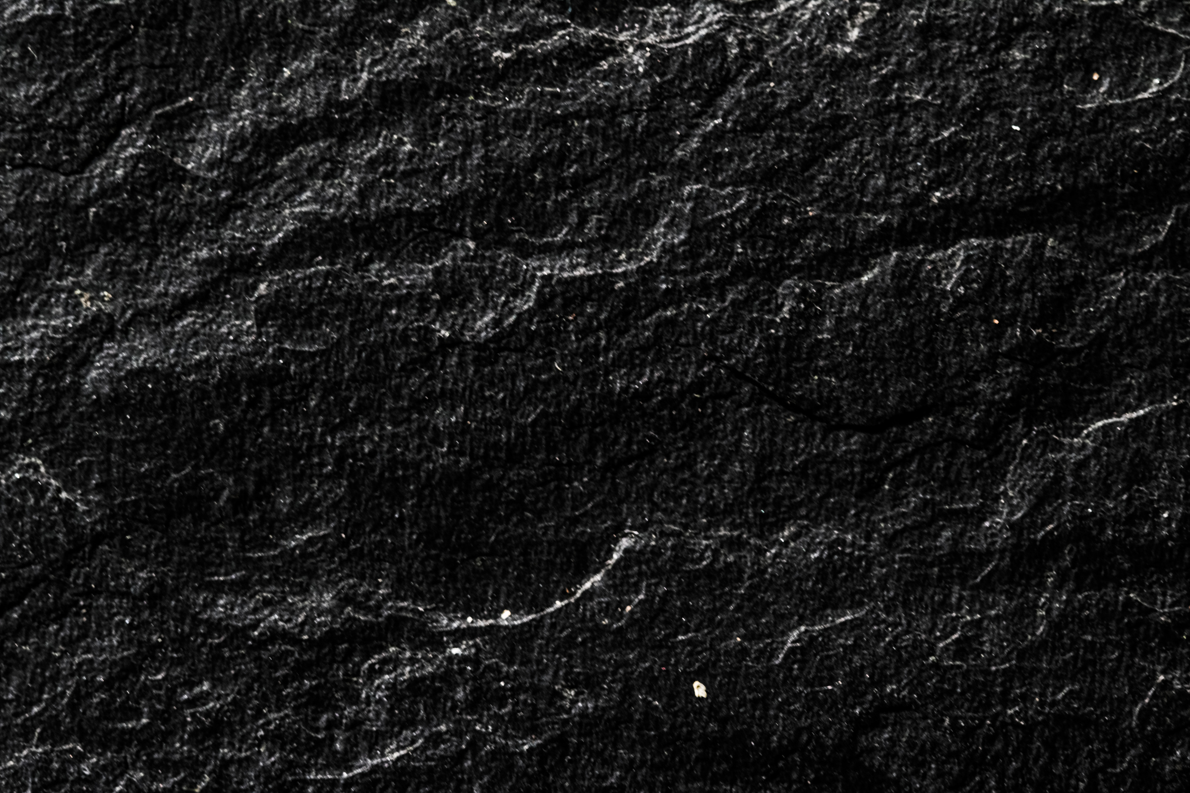 Black Stone Texture as Abstract Background, Design Material and Textured Surface